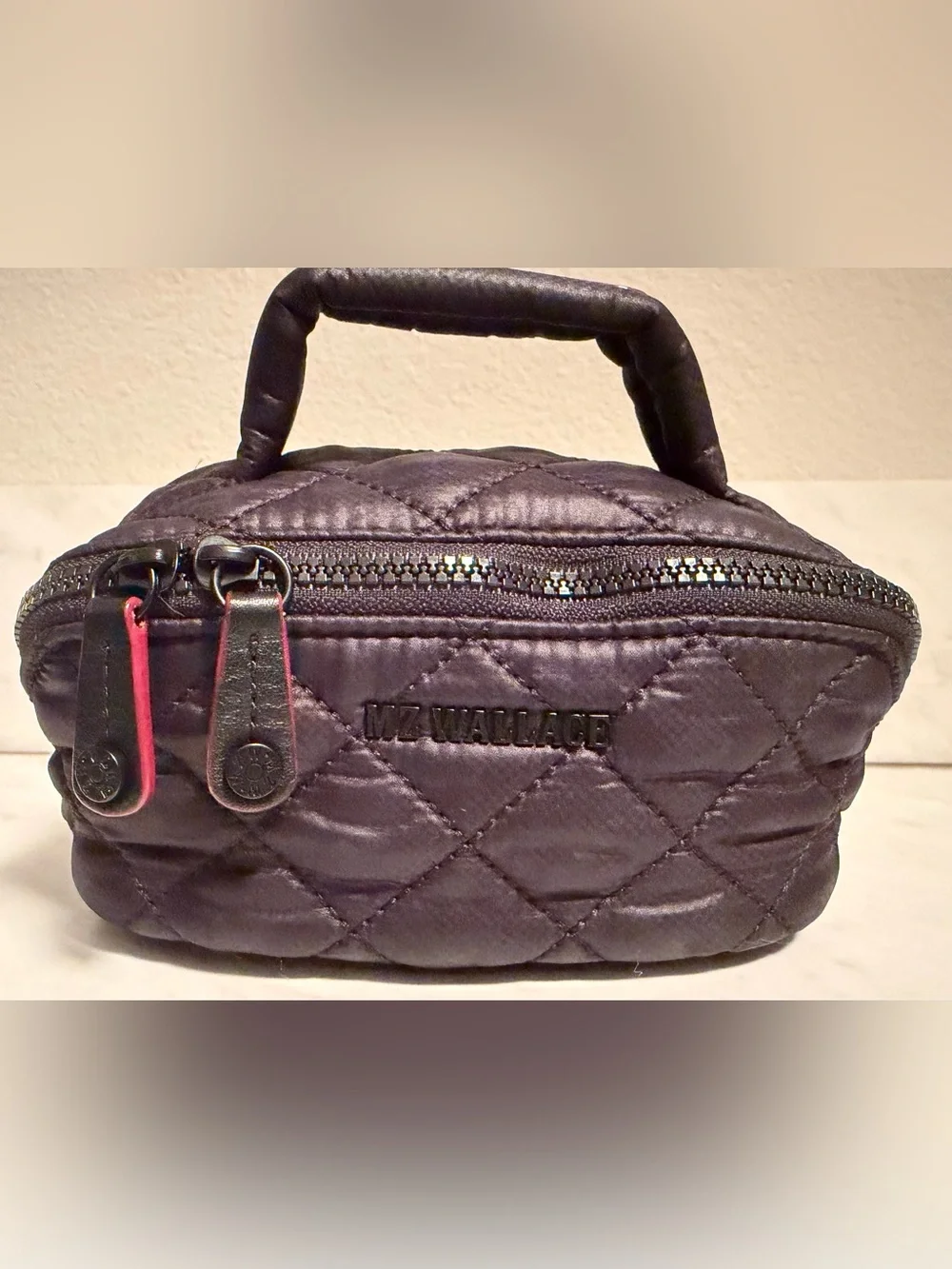 MZ Wallace Mini Accordion Case - Black